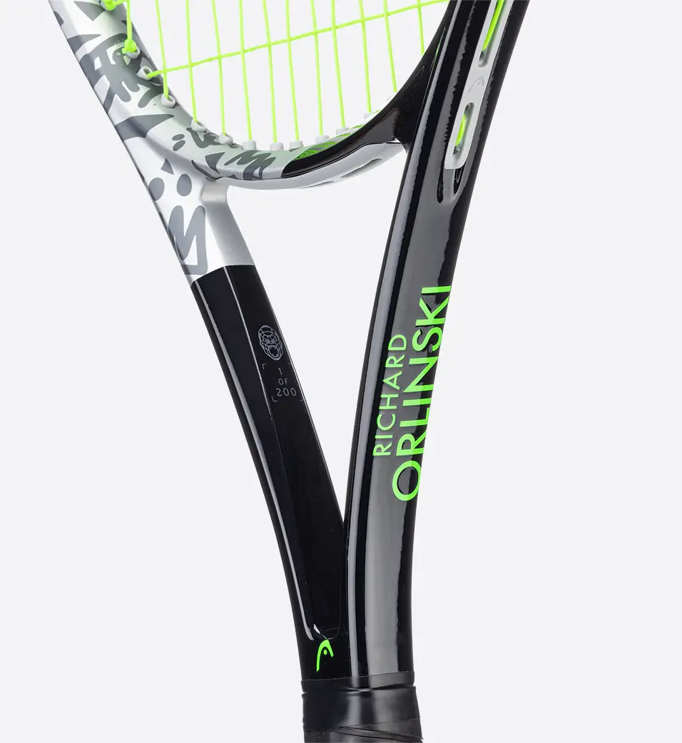 BOOM MP TENNIS RACQUET HEAD x RICHARD ORLINSKI